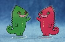 どこでもポン！「オシヒキ」アクリルスタンド