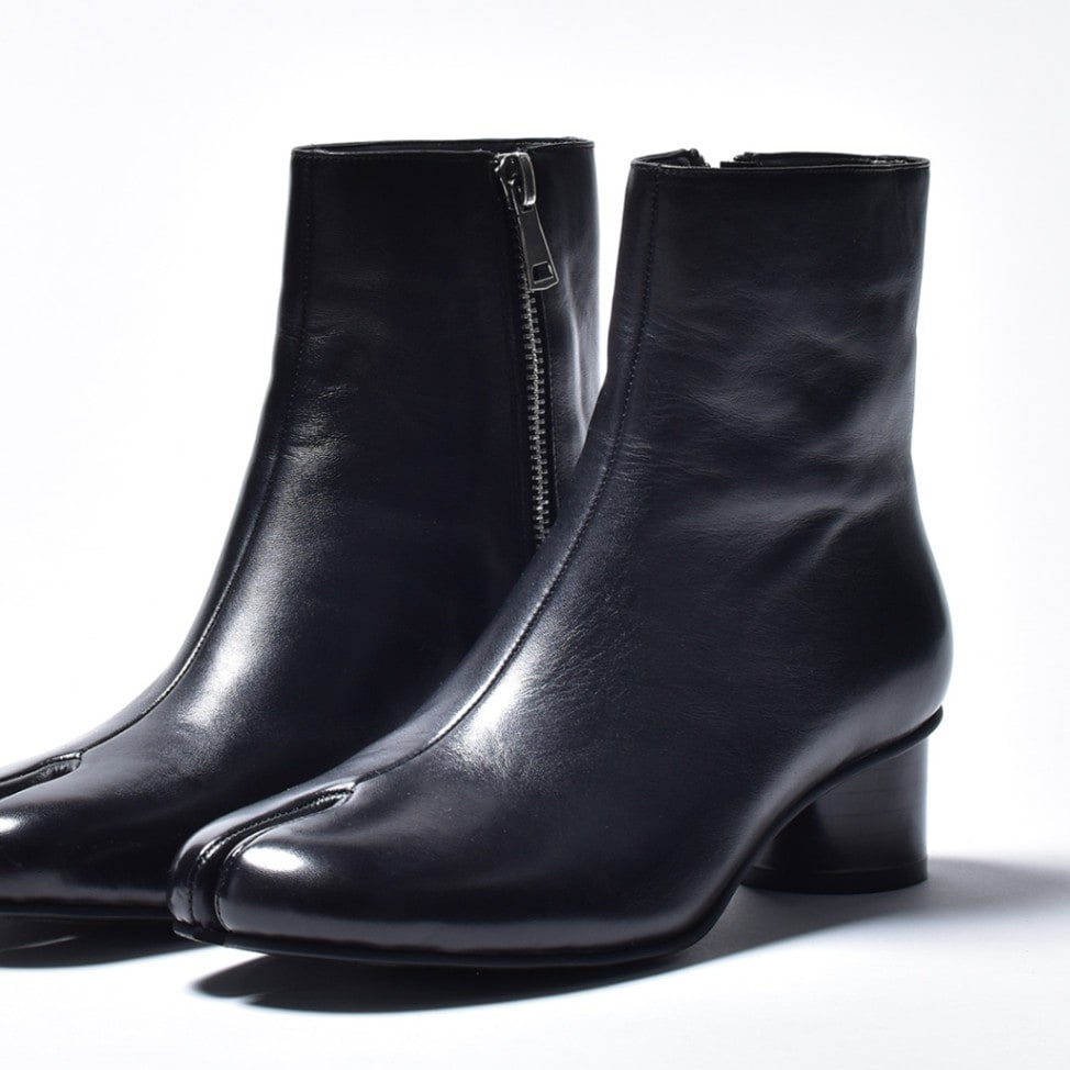 レザー 足袋 ヒールブーツ [ ELB1000-1 ] endevice / エンデヴァイス