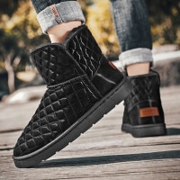 キルティング ムートンブーツ メンズ [ ALOB-HA96-3 ]|BUYERS SELECT|OTHER BRAND [ その他のブランド ]