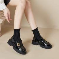 ゴールド金具 厚底 ローファー[ BSPT003-3 ]|BUYERS SELECT|OTHER BRAND [ その他のブランド ]