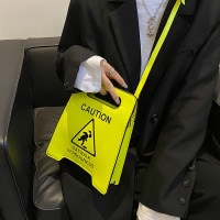 2WAY CAUTIONサインバッグ [BSPG003-11]|BUYERS SELECT|OTHER BRAND [ その他のブランド ]