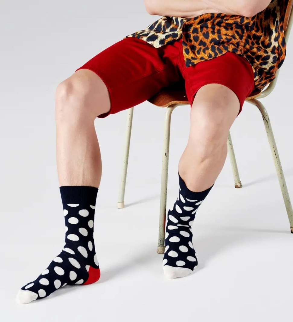 Big Dot Sock [ 110001-68 ] HAPPY SOCKS / ハッピーソックス | メンズ