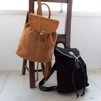 コンパクト スエード リュック / バックパック [ ZPG-0024 ] |BUYERS SELECT|OTHER BRAND [ その他のブランド ]