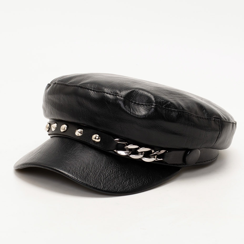 チェーンスタッズキャスケット / [ GPZ-0003 ] MAD MAD / マッドマッド