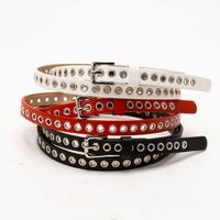 多穴ハトメホールナローベルト [ STY-36909 ] |BUYERS SELECT|OTHER BRAND [ その他のブランド ]