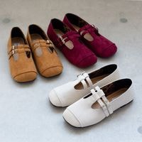 ダブルベルトデザイン フラットパンプス [ ZPT-0010 ] |BUYERS SELECT|OTHER BRAND [ その他のブランド ]