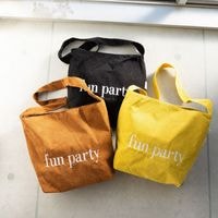 コーデュロイ ワンハンドル トートバッグ [ ZWG-0030 ] |BUYERS SELECT|OTHER BRAND [ その他のブランド ]