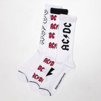 3PAIR PACK AC/DC ASSORTED CREW / [ ACA370 ] Perris Socks / ペリーズソックス|Perris Socks [ ペリーズソックス ]|OTHER 