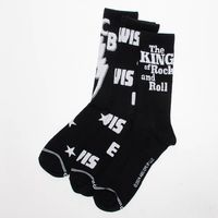 3PAIR PACK ELVIS ASSORTED CREW / [ EPA370 ] Perris Socks / ڥ꡼å