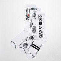 3PAIR PACK GUNS N' ROSES ASSORTED CREW / [ GRA370 ] Perris Socks / ڥ꡼å