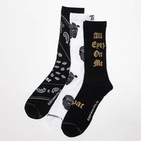 3PAIR PACK TUPAC ASSORTED CREW / [ TUC370 ] Perris Socks / ペリーズソックス|Perris Socks [ ペリーズソックス ]|OTHER 
