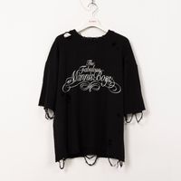 Distressed Big Knit T-Shirt [ G14TS074 ] KAMIYA / カミヤ|KAMIYA [ カミヤ ]|OTHER BRAND [ その他のブランド ]