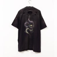 KMY SNAKE Distressed Tee / [ G14TS080 ] KAMIYA / カミヤ|KAMIYA [ カミヤ ]|OTHER BRAND [ その他のブランド ]
