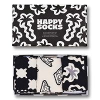 3-Pack Black & White Socks Gift Set [ 10254008-01 ] Happy Socks / ハッピーソックス|Happy Socks [ ハッピーソックス ]|