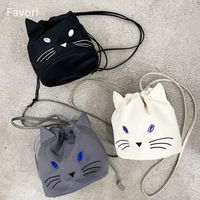 パフネコ巾着ショルダー [ 254008 ] FAVORI / ファボリ|BUYERS SELECT|OTHER BRAND [ その他のブランド ]