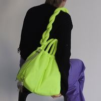 puff kinchaku 2way tote [ C25003 ] cheek / チーク|cheek [ チーク ]|OTHER BRAND [ その他のブランド ]