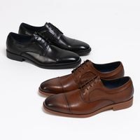 異素材mix レースアップドレスシューズ [ LLT205-1 ] LUCIUS / ルシウス