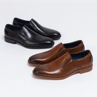 プレーントゥ スリッポン ドレスシューズ [ LLT205-2 ] LUCIUS / ルシウス