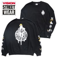 Ghost circle logo ���롼�ͥå� [ VISION STREET WEAR / ��������󥹥ȥ꡼�ȥ����� ] HB-5705039