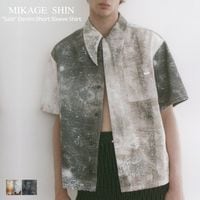 ��Sabi�� Denim Short Sleeve Shirt [ MIKAGE SHIN / �ߥ��� ���� ] MGS-26SS-0402