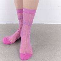 Sheer Glitter Knee Socks [ I Hate Monday / �����إ��ȥޥ�ǡ� ] BYC-IHM26SS47