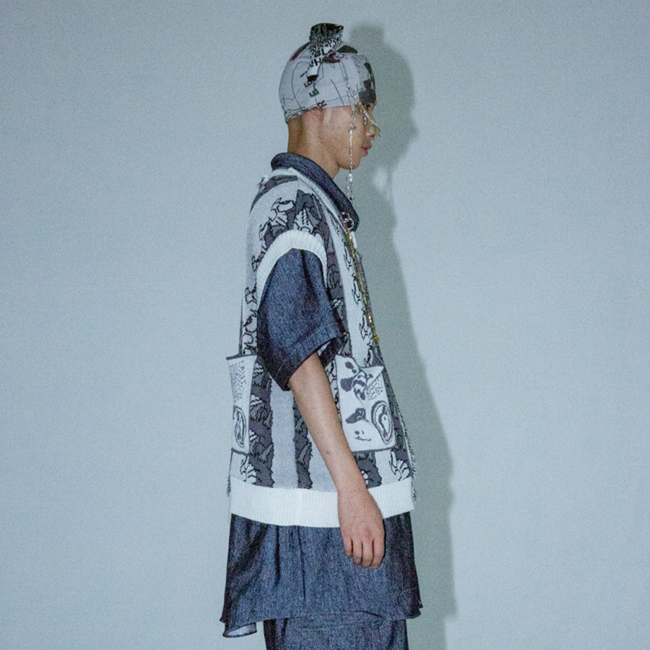 KNIT EARS BEANIE [ BS240708 ] BODYSONG / �ܥǥ�����