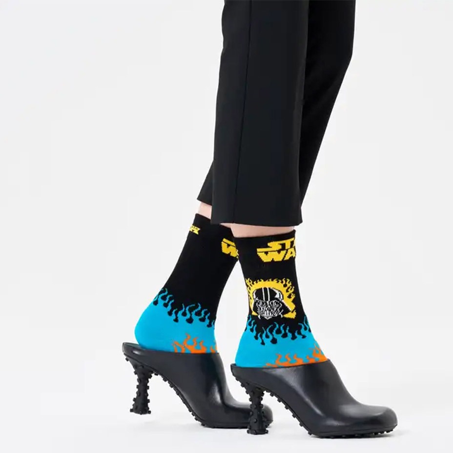 STAR WARS Darth Vader Sock [ 14240044-98 ] Happy Socks / �ϥåԡ����å���