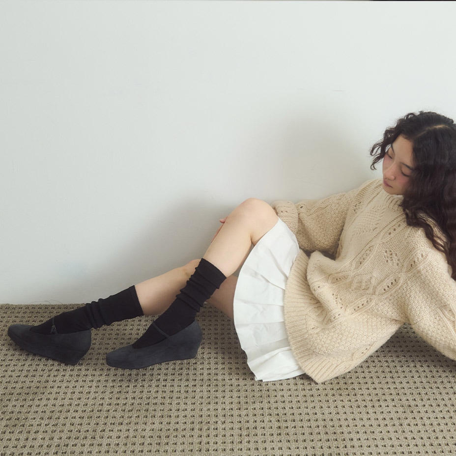 Amelia Socks [ I Hate Monday / �����إ��ȥޥ�ǡ� ] BYC-IHM28ABK