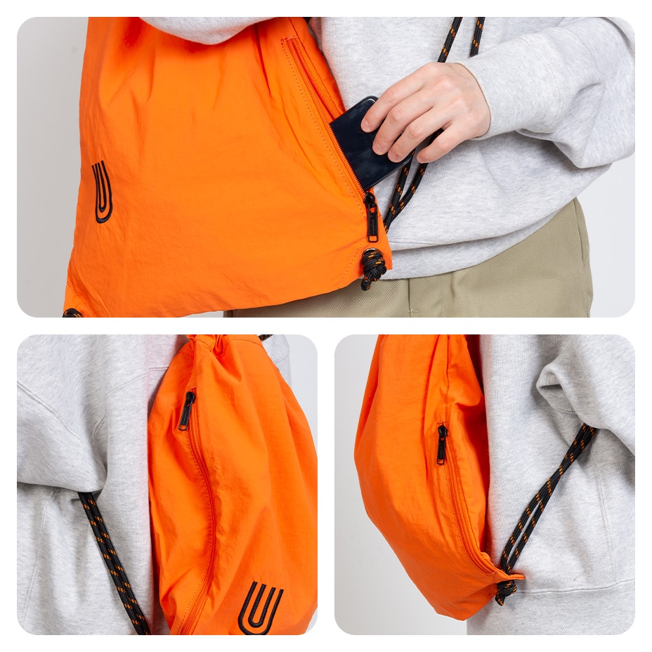 Wrinkle nylon Knapsack [ UNIVERSAL OVERALL / ��˥С����륪���С������� ] UVO-245