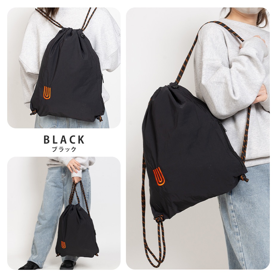 Wrinkle nylon Knapsack [ UNIVERSAL OVERALL / ��˥С����륪���С������� ] UVO-245