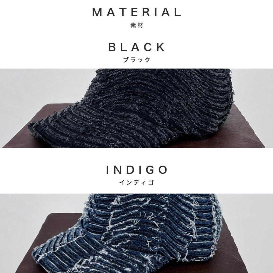 Wave Denim Cap [ G11AC052 ] KAMIYA / ���ߥ�