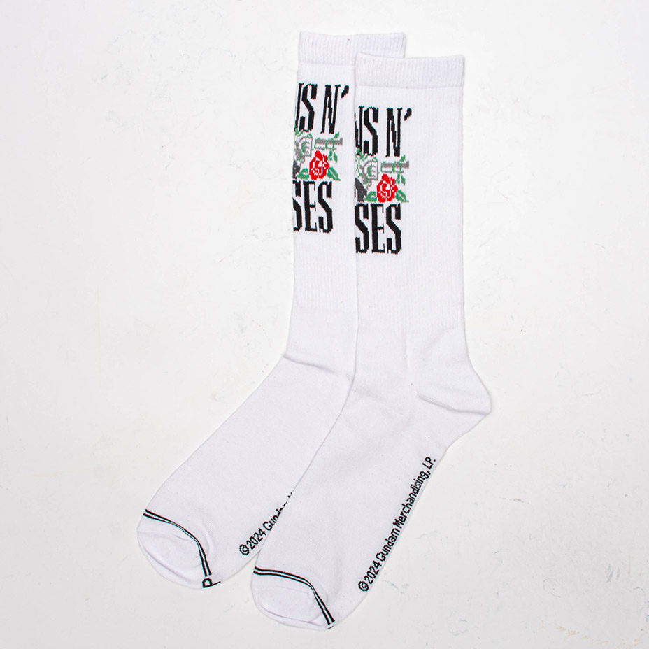 3PAIR PACK GUNS N' ROSES ASSORTED CREW / [ GRA370 ] Perris Socks / �ڥ꡼�����å���