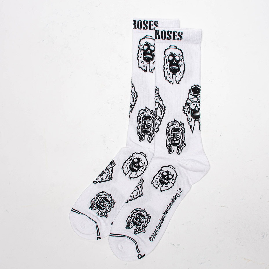 3PAIR PACK GUNS N' ROSES ASSORTED CREW / [ GRA370 ] Perris Socks / �ڥ꡼�����å���