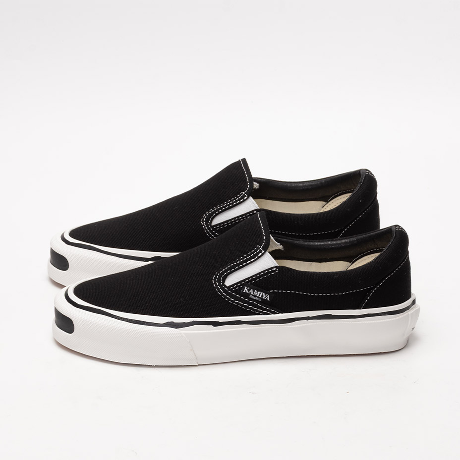 "Cornnell" Vulcanize Slip on Sneaker [ G14FW701 ] KAMIYA / ���ߥ�