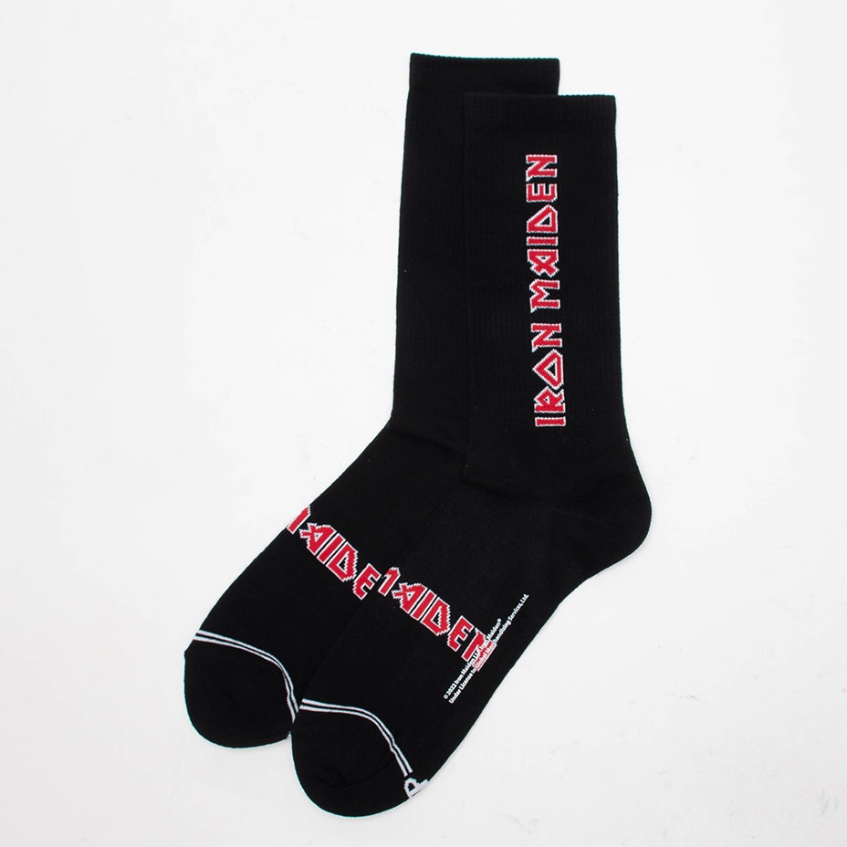 3PAIR PACK IRON MAIDEN ASSORTED CREW / [ IMA370 ] Perris Socks / �ڥ꡼�����å���