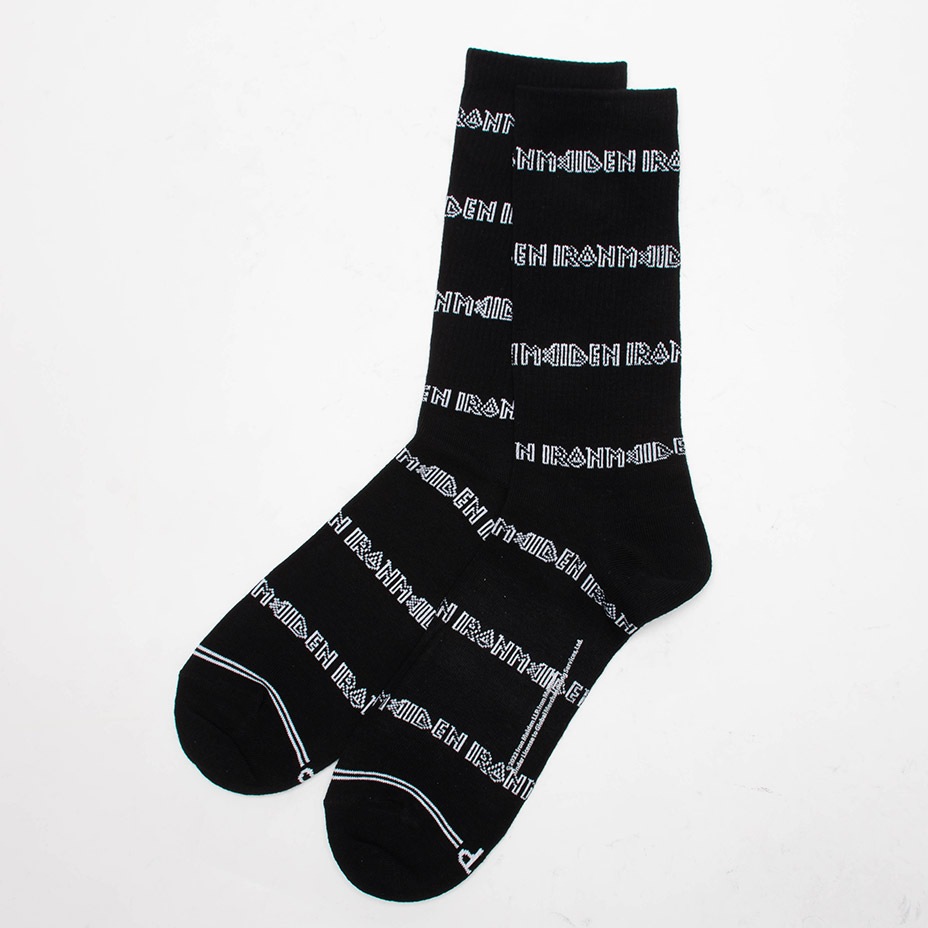 3PAIR PACK IRON MAIDEN ASSORTED CREW / [ IMA370 ] Perris Socks / �ڥ꡼�����å���