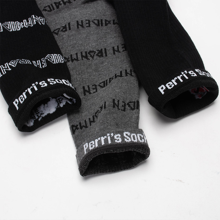 3PAIR PACK IRON MAIDEN ASSORTED CREW / [ IMA370 ] Perris Socks / �ڥ꡼�����å���