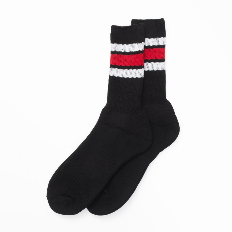 Q FTL3P DadSocks �饤�� black [ 81009800 ] FRUIT OF THE LOOM / �ե롼�� ���� �� �롼��