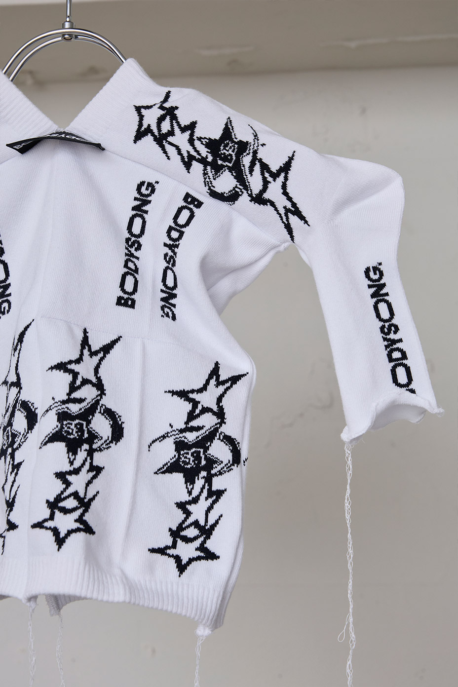 RECONSTRUCTED SOCKS! KNIT TOP [ BODYSONG / �ܥǥ����� ] BS260305