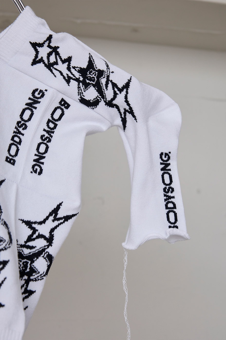 RECONSTRUCTED SOCKS! KNIT TOP [ BODYSONG / �ܥǥ����� ] BS260305