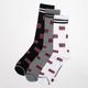 3PAIR PACK KISS ASSORTED CREW / [ KSA370 ] Perris Socks / �ڥ꡼�����å���