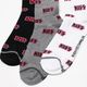 3PAIR PACK KISS ASSORTED CREW / [ KSA370 ] Perris Socks / �ڥ꡼�����å���