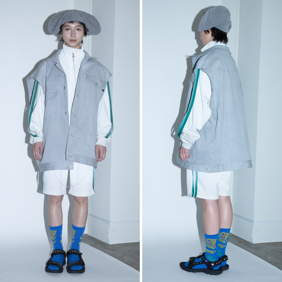 DISTORTED SEAMLESS BEANIE [ BODYSONG / �ܥǥ����� ] BS260701