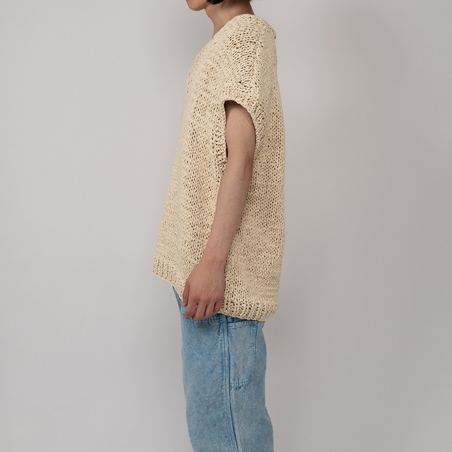 Shoelace Knitted Vest [ G10VT022 ] Myne / �ޥ���
