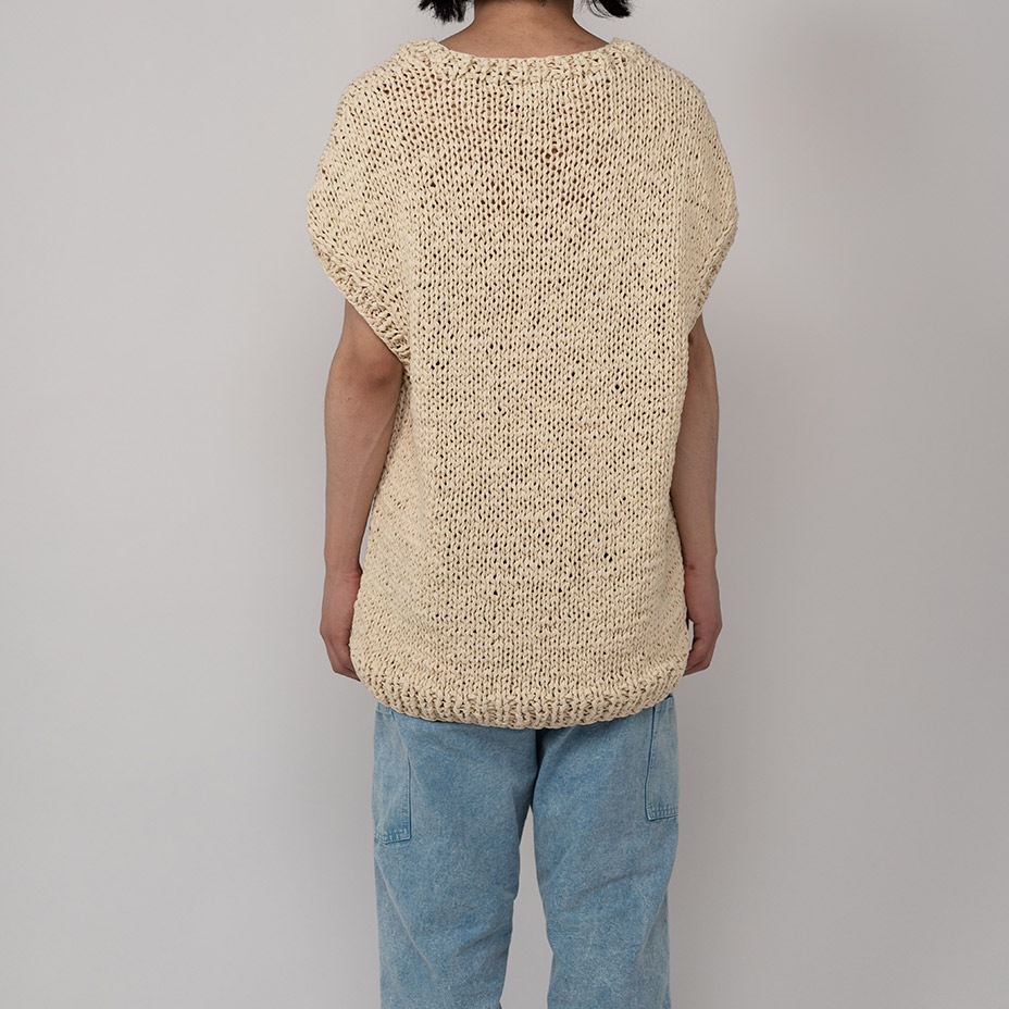Shoelace Knitted Vest [ G10VT022 ] Myne / �ޥ���
