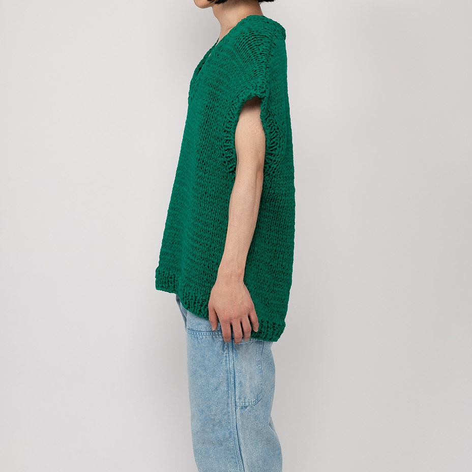 Shoelace Knitted Vest [ G10VT022 ] Myne / �ޥ���