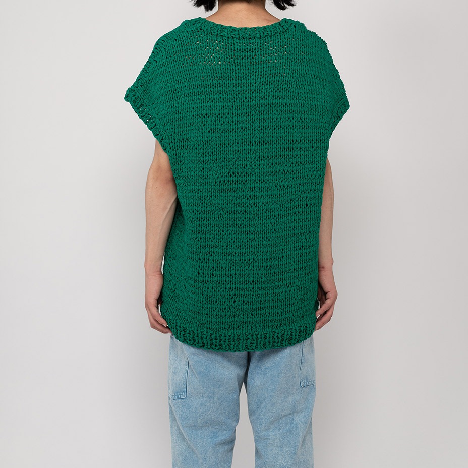 Shoelace Knitted Vest [ G10VT022 ] Myne / �ޥ���