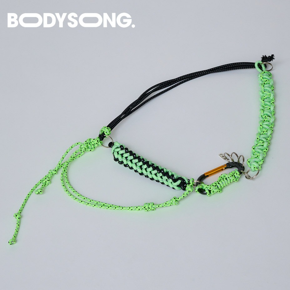 HANDCRAFTED REFLECTIVE PARACORD BELT/YU [ BODYSONG / �ܥǥ����� ] BS260802