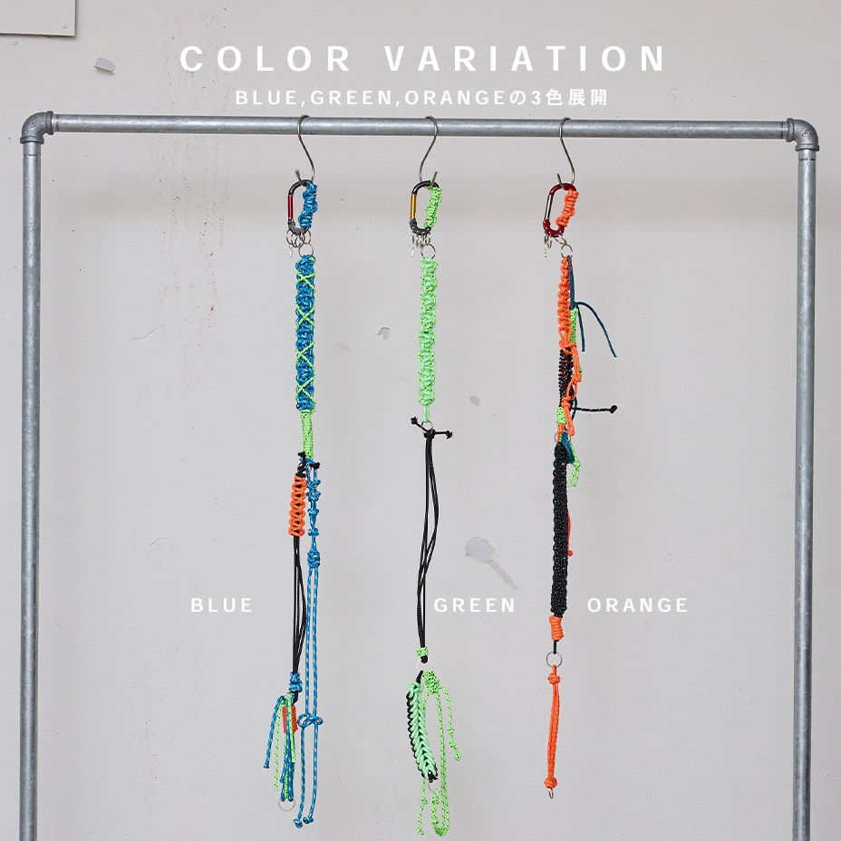 HANDCRAFTED REFLECTIVE PARACORD BELT/YU [ BODYSONG / �ܥǥ����� ] BS260802