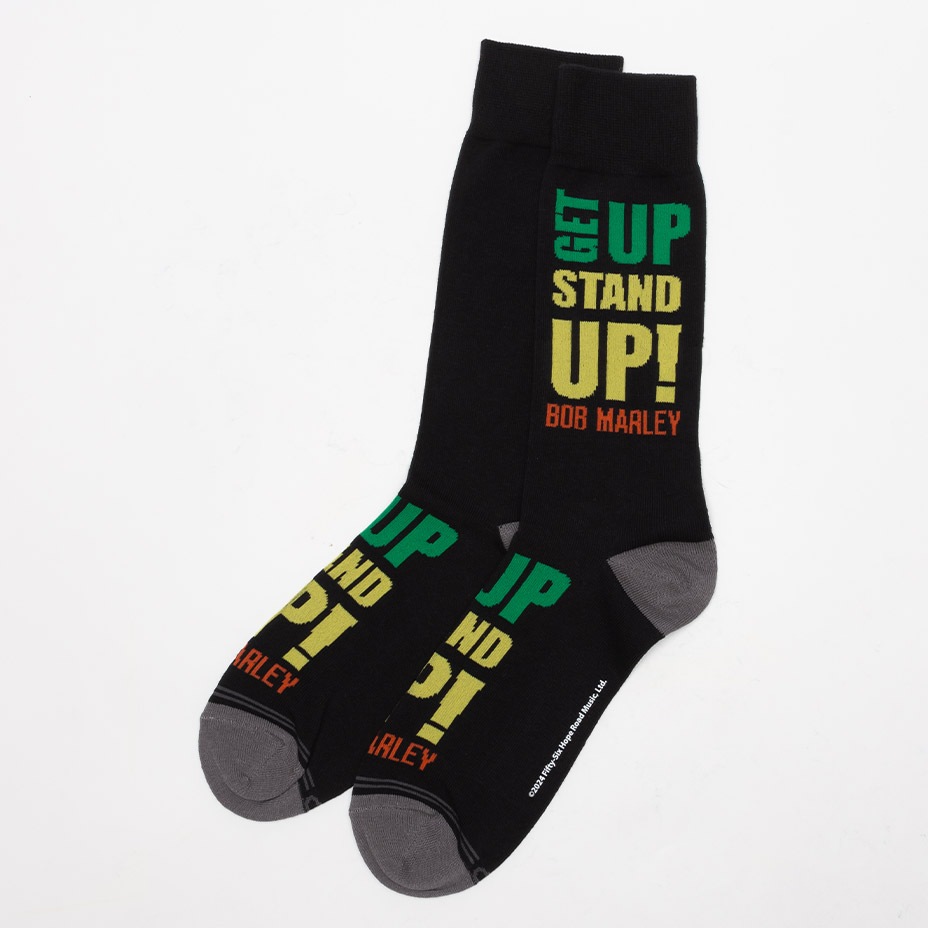 BOB MARLEY 3PAIR ASSORTED CREW /  [ BOC371 ] Perris Socks / �ڥ꡼�����å���